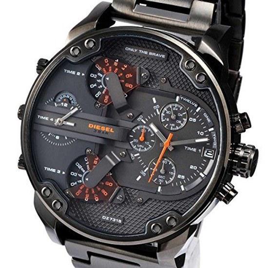 Мужские часы Diesel Mister Daddy Chrono Quartz DZ7315 Gunmetal