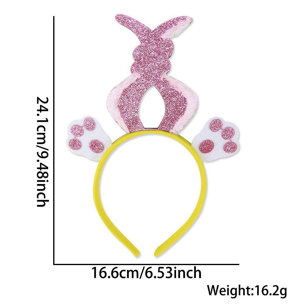 Cartoon Easter Hairband Cute Holiday Decorative Hair Accessories Easter Headband Easter Party