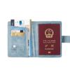 Multifunction Passport Cover with SIM Card Slots Flight Ticket Clip Leather Passport Holder  Travel
