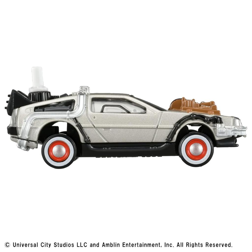 Takara Tomy Tomica Premium Unlimited 02 Back to the Future Time Machine Miniature Car Toy 6 and (Part 3) (Ages up)
