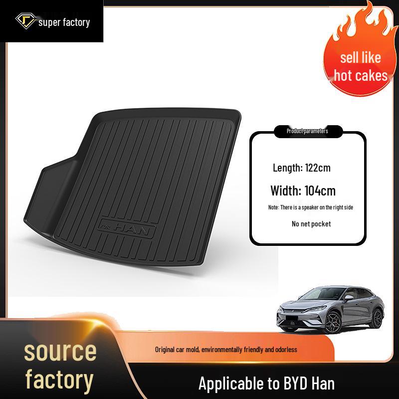 BYD Han Series Trunk Mat for Han EV/DM/DM-P/DM-i Models