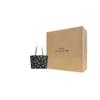 Coach Mollie Bow Print Zip Closure Tote Bag Women tote bags Black CY647-SVA47