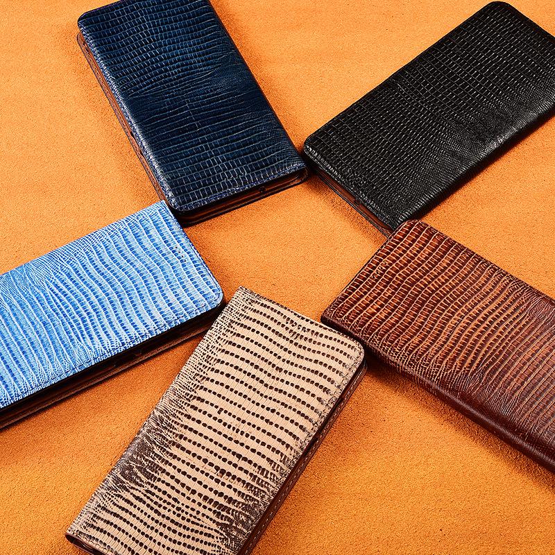 Чехол-книжка из кожи для ZTE Blade V41 Vita Smart — серия V40Pro