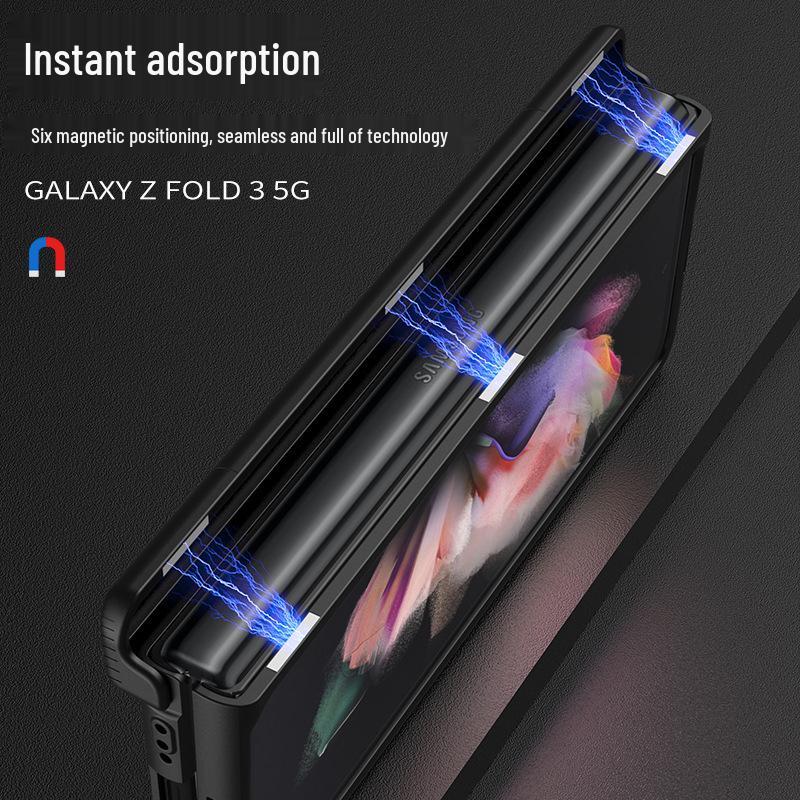 Магнитный защитный чехол Samsung W22 с полным покрытием, защитой от падений, для Fold 3