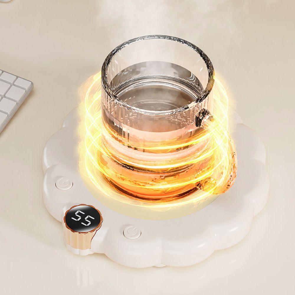 Регулируемая температура Термостатическая подставка Защита от сухого горения Электрическая нагревательная подставка для чашки Общежитие