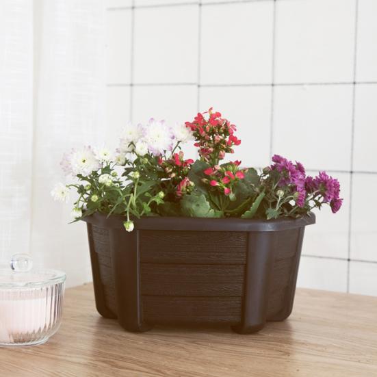 Цветочный горшок для гидропоники, компактный полукруглый настенный садовый горшок для сочных растений, украшение для дома