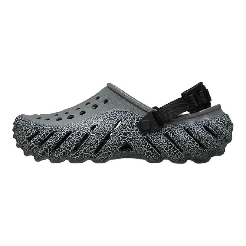 Crocs Кроксы Echo Bobo Boulder Мужские Серо-зеленый 211630-0DA