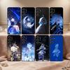 Чехол для телефона Genshin Impact Fennina для Samsung S26,S25,24,23,22,30,21,10,9,Ultra,Plus,Lite,Черный Мягкий Чехол