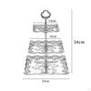 Подставка для кексов, 3-х уровневый поднос, многоцелевая витрина для десертов и тортов на Хэллоуин