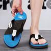2024 Summer Men's Outer Slippers Casual Beach Trend Versatile EVA High Elastic Thick Bottom Vietnamese Flip-flops Tide