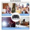 Live Sound Card Piano Shape Audio Recording Desktop Singing BT Wireless Lossless Transmission Plug