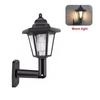 Retro Solar Lights Outdoor,Hexagonal LED Wall Lamp,IP44 Waterproof Fence Light,LED Landscape Lighting,for Courtyard Decor