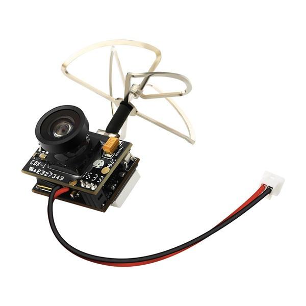 Eachine Черный Pro TX02 NTSC Super Mini AIO 5,8G 40CH 200 МВт VTX 600TVL 1/4 Cmos NTSC FPV камера передатчик гоночный дрон