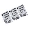 3Pcs Clear Stamps Unique Shape Decorative Transparent Templates for DIY Scrapbook Crafts