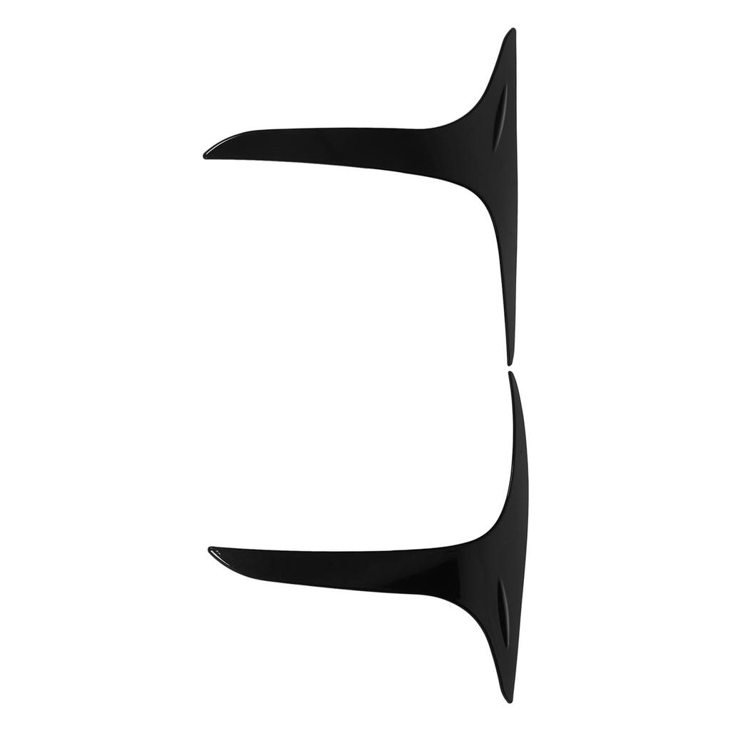 Front Fog Lamp Trim Cover Dustproof Bright Black Fog Light Frame Trim Replacement for Yaris Cross 2021