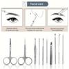32 комплекта маникюрных ножей из нержавеющей стали, профессиональные маникюрные инструменты