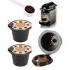 Newest 3Pcs Stainless Steel Refillable Reusable Coffee Filter Capsule Cup for Nespresso