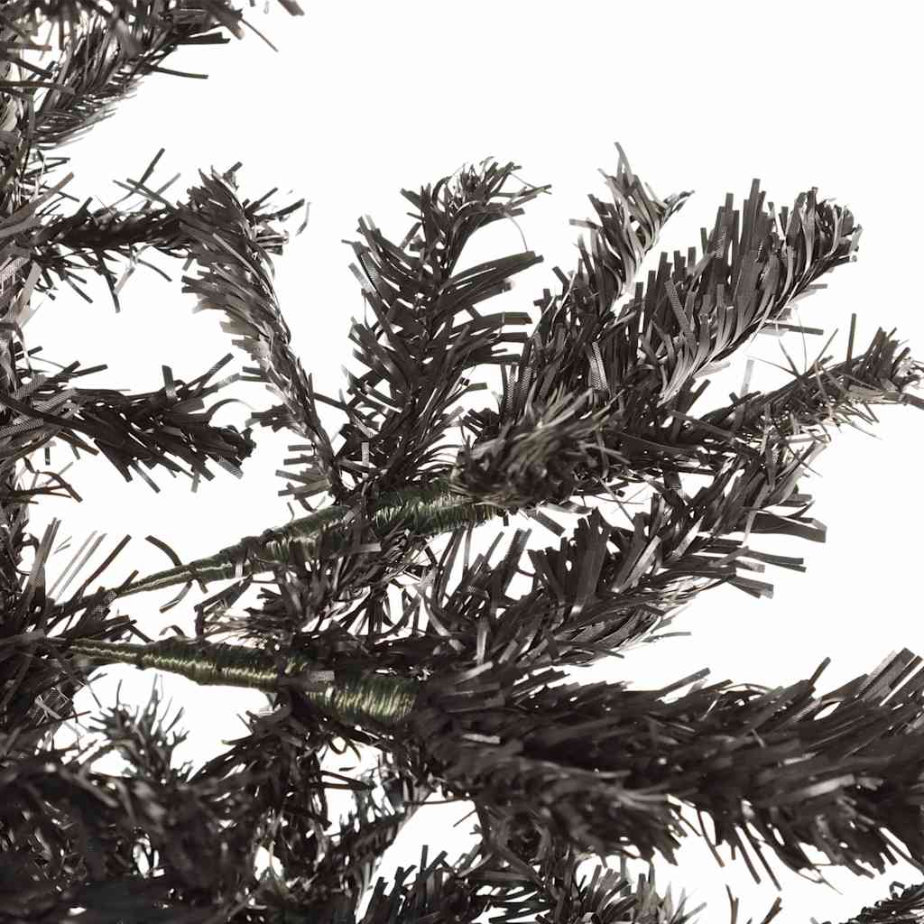 Slim Black Christmas Tree 210 cm