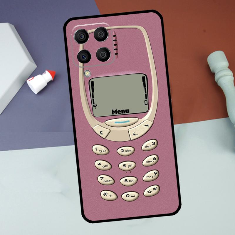 Ретро-мобильный телефон Для Samsung Galaxy M15 M35 M55 M14 M34 M54 M13 M23 M33 M53 M31 M51 M20 M22 M52 M16 M06 Чехол