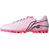 Li Ning Kids Football PU Synthetic Leather Simple Comfortable Fashion Non-Slip Low-Top Football Shoes Fluorescent Lotus Pink YKGV056-17