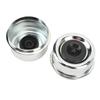 2.44in OD Trailer Axle Dust Cap with Rubber Plugs Trailer Bearing Grease Caps for Boat Trailer Wheel Hub 5,200‑6,000 Lb