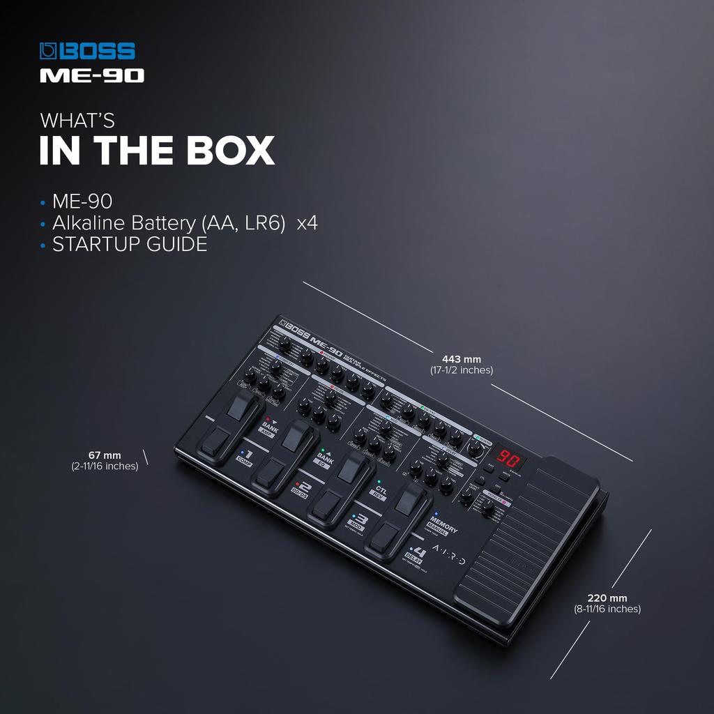 BOSS Гитарный мультиэффект BOSS ME-90 Мультиэффектор