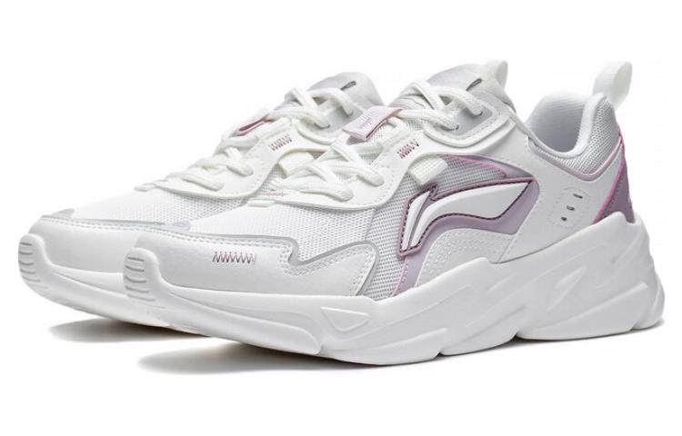 Women's Sneakers Li-Ning LINING Yunhai 'White Grey Purple' Women's