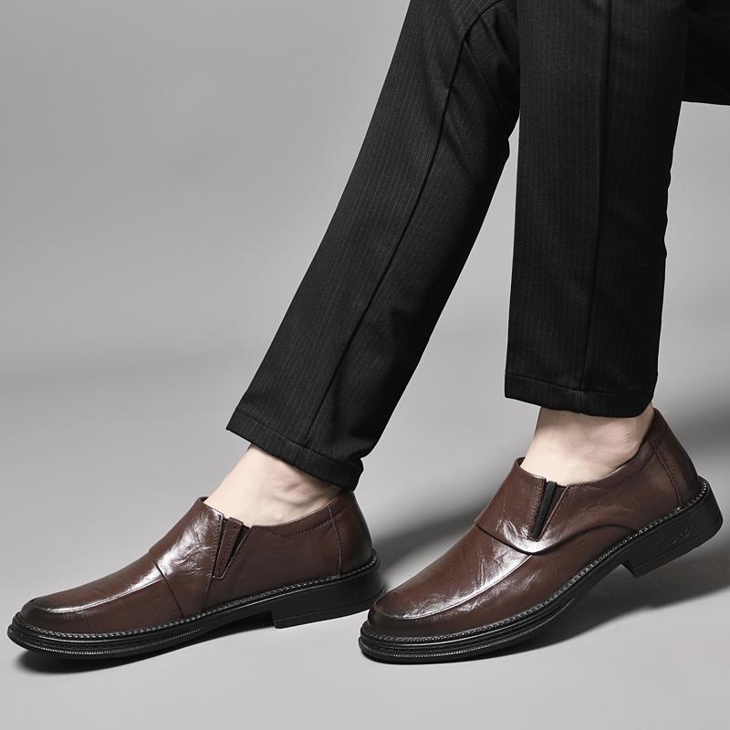 Роскошная мужская обувь, мужская обувь из натуральной кожи, качественная повседневная обувь на плоской подошве, мягкая обувь из натуральной коровьей кожи
