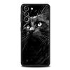 Черный кот Чехол для телефона для Samsung Galaxy S25 S24 S23 S22 Ultra S20 S21 FE 5G S10 S9 Plus S10E Мягкий ТПУ Чехол