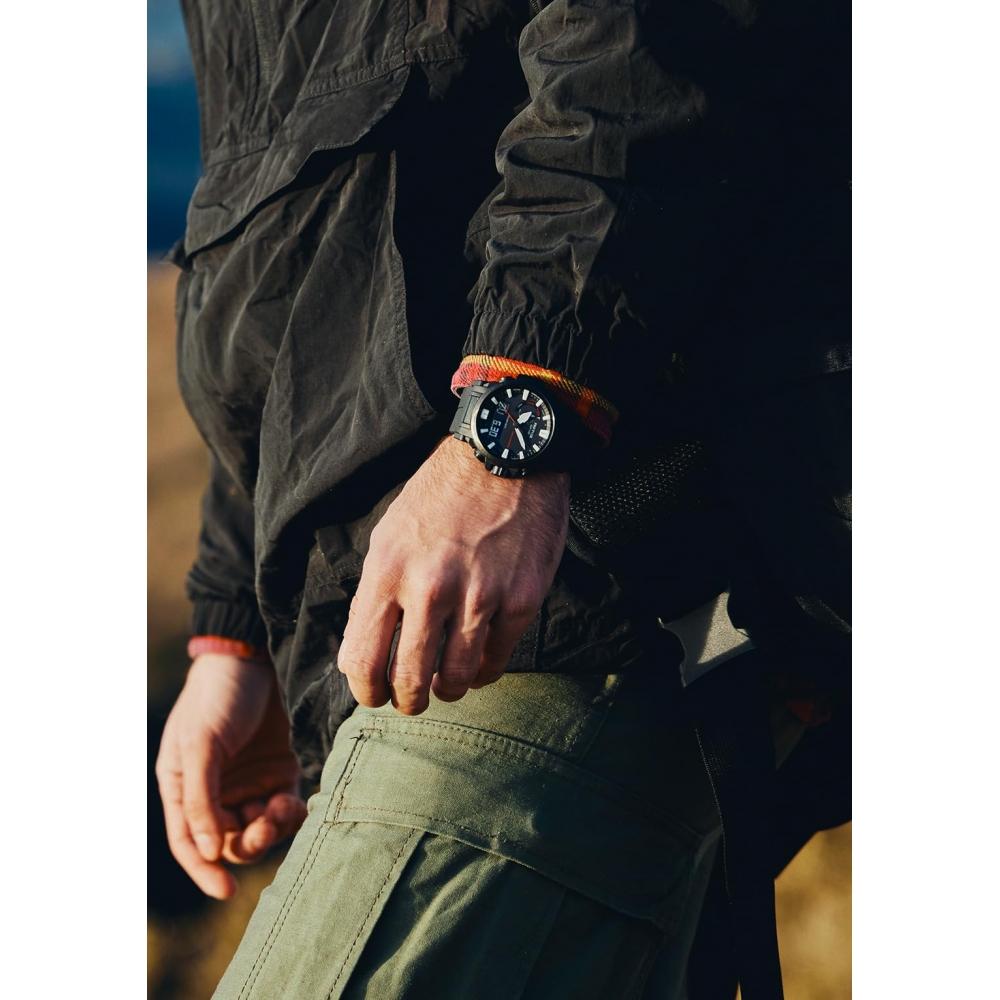 [Casio] Часы Protrek Climber Line Radio Solar Biomass Plastic PRW-61Y-1BJF мужские черные