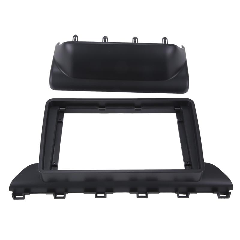 9 Inch Radio Fascia DVD GPS MP5 Panel Frame For Hyundai HB20 + Dashboard Player Stereo Mount Kit 2 Din-A87Q