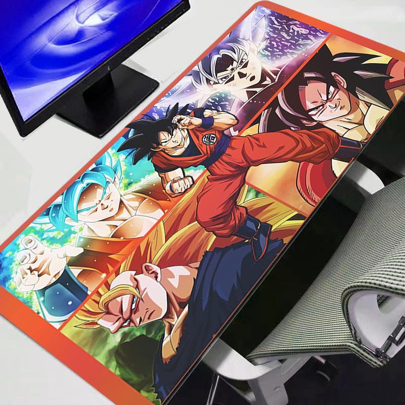 Gaming Mouse Pad Dragon Ball Z DBZ Large Computer Mousepad Desk Mat PC Anime Carpet Keyboard Gamer Accessories Table Durable