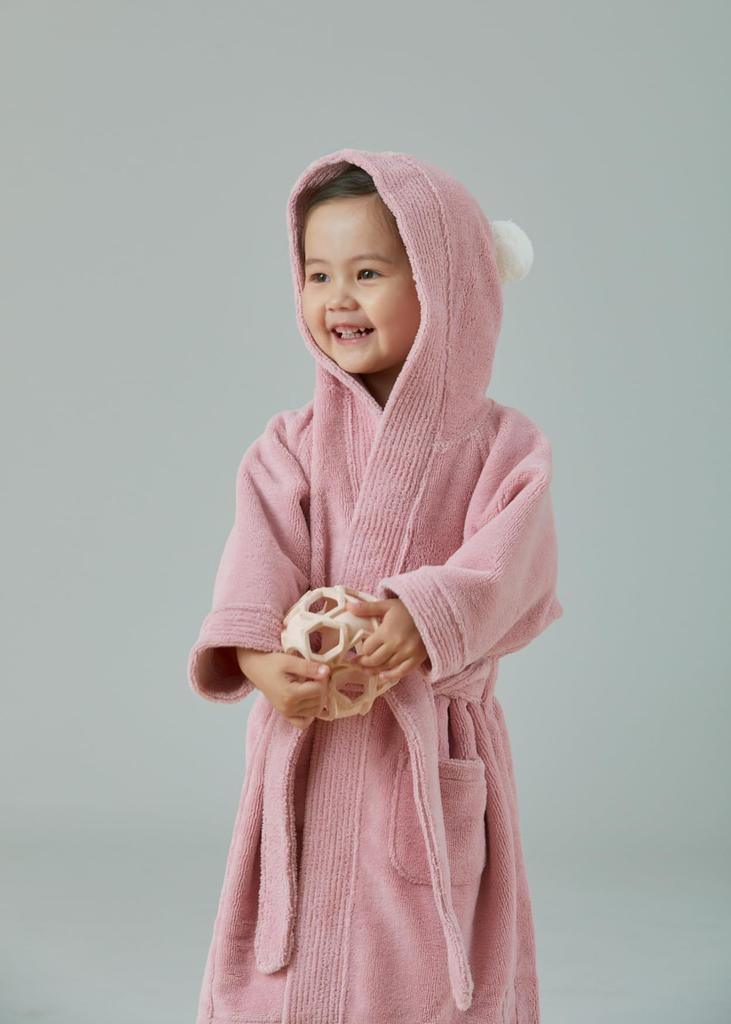 Konny Kids предотвращает простуду после купания для детей в возрасте от 3 до 5 лет [Konny] Халат, сертифицирован по Eco-Tex, купание, мягкий, впитывающий, полотенце, ванна, бассейн, игра, с капюшоном,