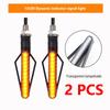 Motorcycle Modification 24LED Dual Color White Light Red Light Flowing Water Turn Signal Lamp Brake Motorcycle Turn Signal Light