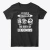 Футболка Legend Born In 30 октября 1962 года, футболка унисекс