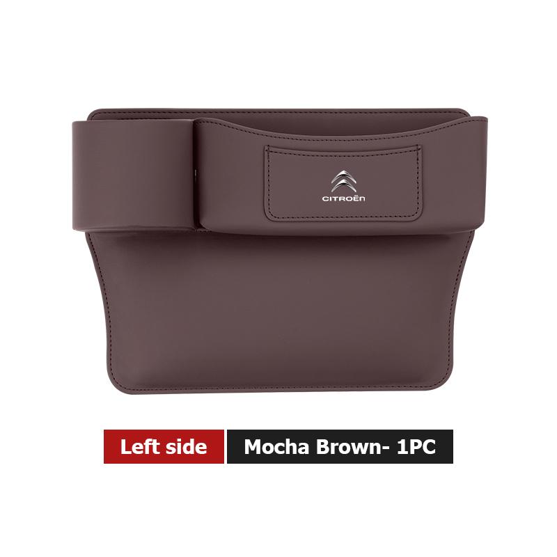 Car Seat Storage Box Console Side Pocket Organizer Cup Holder For Citroen Jumper Celysee Cactus Picasso Aircross Saxo Grand