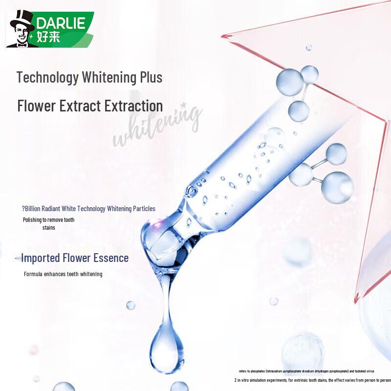 Darlie Extra White Starlight Edelweiss Отбеливающая зубная паста 120 г