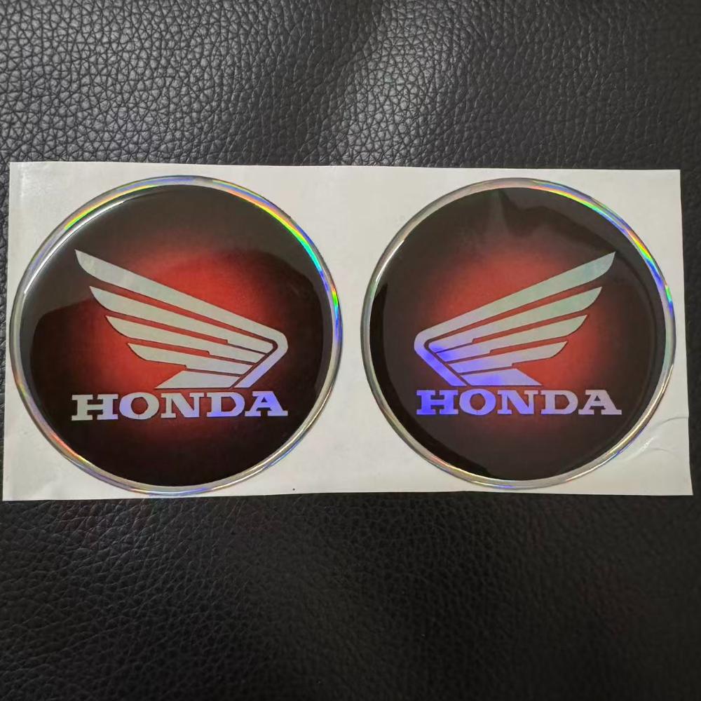 Honda Sticker 3D Drip Adhesive Circular Label Motorcycle Accessories Decoration CBR1000 CBR400F CBR400R CBR500R CBR650R Pcx125 EC5