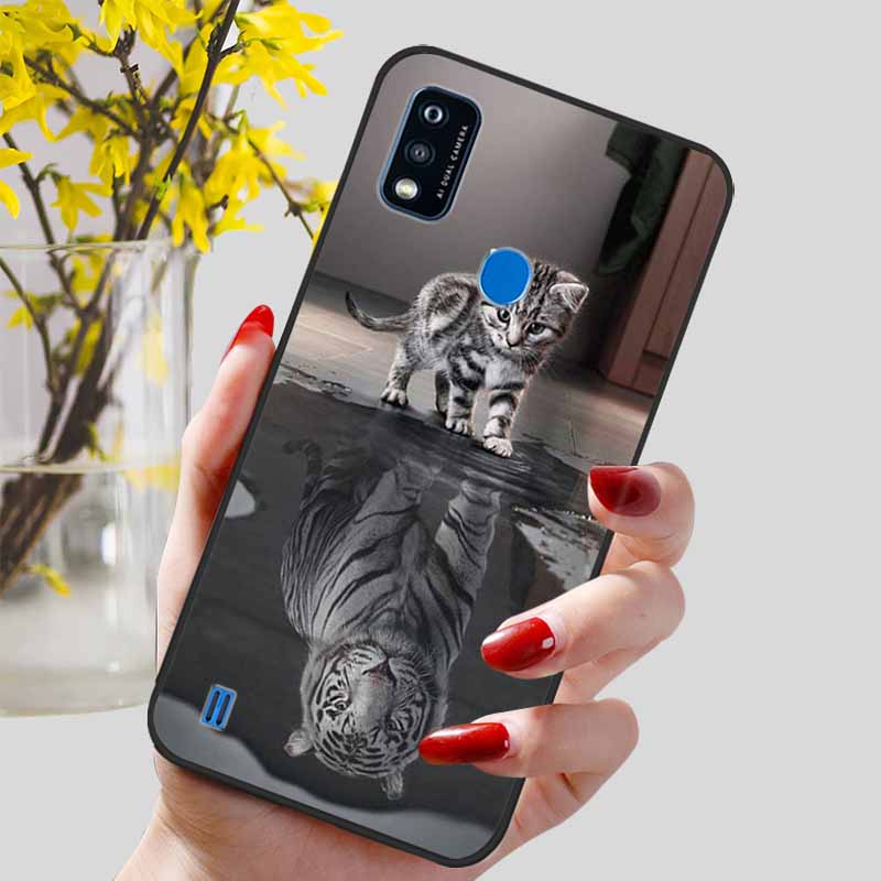 For ZTE Blade A51 Case Lovely TPU Silicone Soft Phone Cover for ZTE Blade A51 / A71 Protect Bumper Cover On BladeA51 A 51 Cute