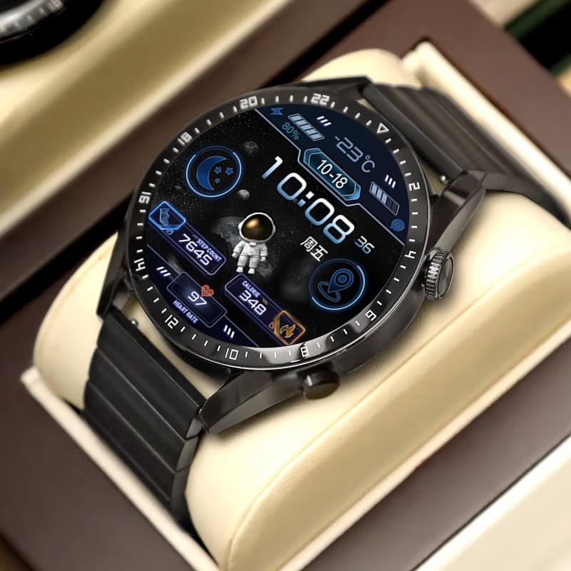 Smart Watch Men Women With NFC Payment Heart Rate Tracker Waterproof Fitness OLED Display Bluetooth