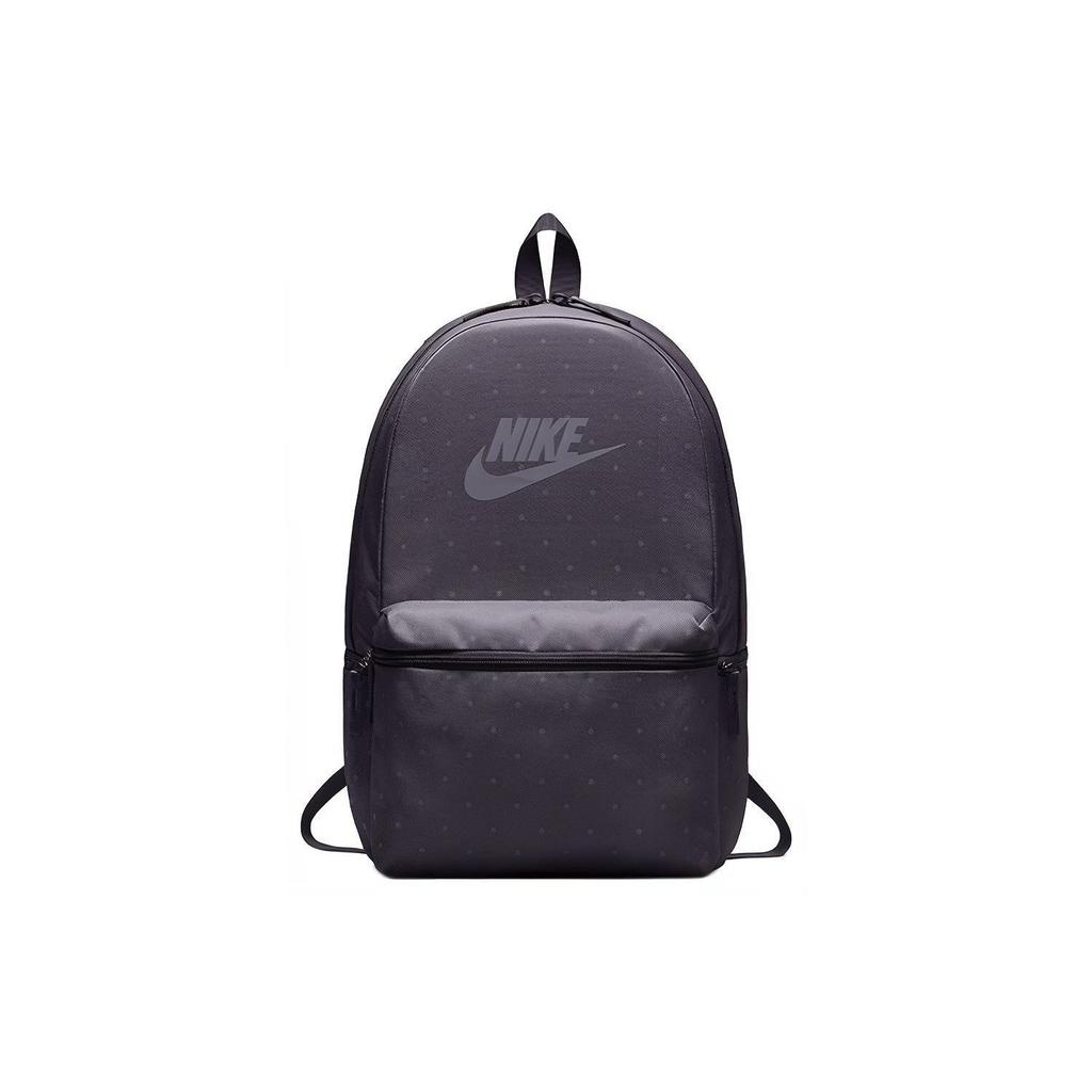 Nike Sports Fashion Casual Zipper Backpack Unisex Backpacks Gray BA5761-445