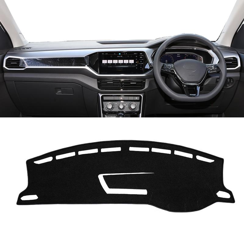 For Volkswagen VW T-Cross TCross      Car Dashboard Cover trument Panel Carpets Avoid Light Protector Pad