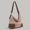 Vintage Large Capacity Bag 2024 New Autumn Winter Women's Bag Single Shoulder Crossbody Bag Fashion Versatile Stylish Tote Bag for Women