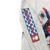 Small Planet Marvel Sleeve Print Long Sleeve T-Shirt Spider-Man/HERO, Size L, Ash