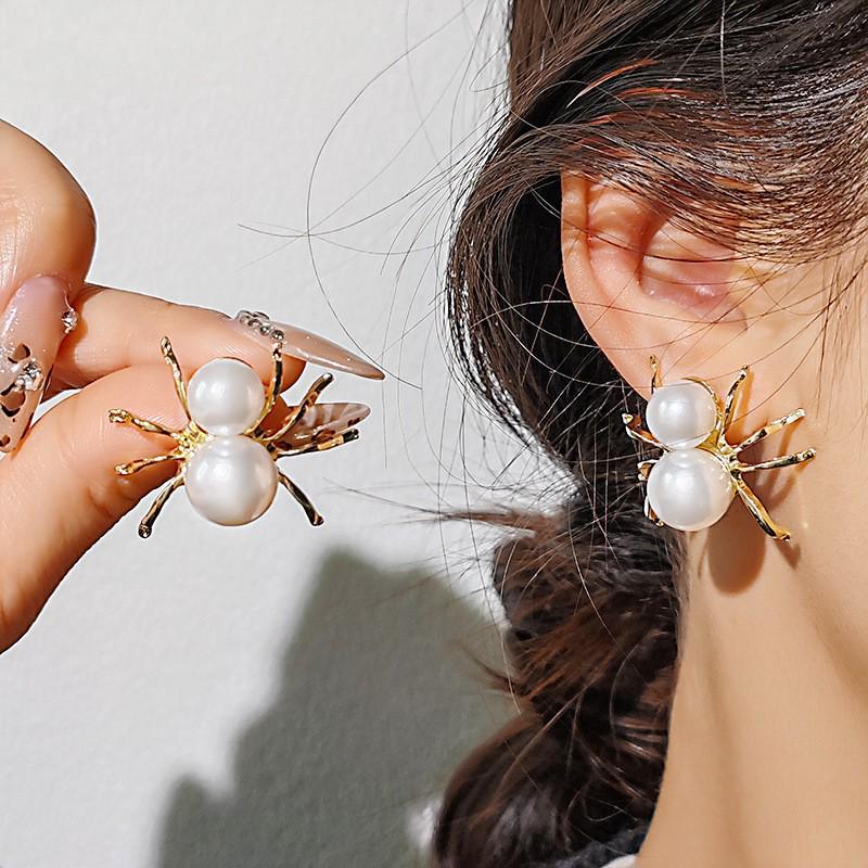 Ретро Готика Панк Летучая мышь Череп Паук Тыква Хэллоуин Серьги