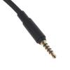 Обновленный портативный кабель для наушников Beyerdynamic MMX300 Черная оплетка ПУ-провод Вспомогательный кабель