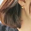 Yubuma Повседневные Минималистичные Металлические Серьги-Треугольники для Женщин