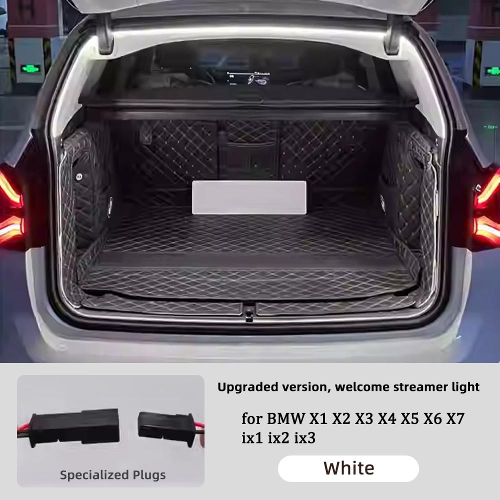 For BMW X1 X3 X5 X7 iX1 iX2 iX3 E70 F25 G01 G02 G07 LED Rear Trunk Interior Sticker Decal