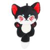 Adorable Plush Wolf Toy Cute Fluffy Fox Doll Birthday Gift Keychain