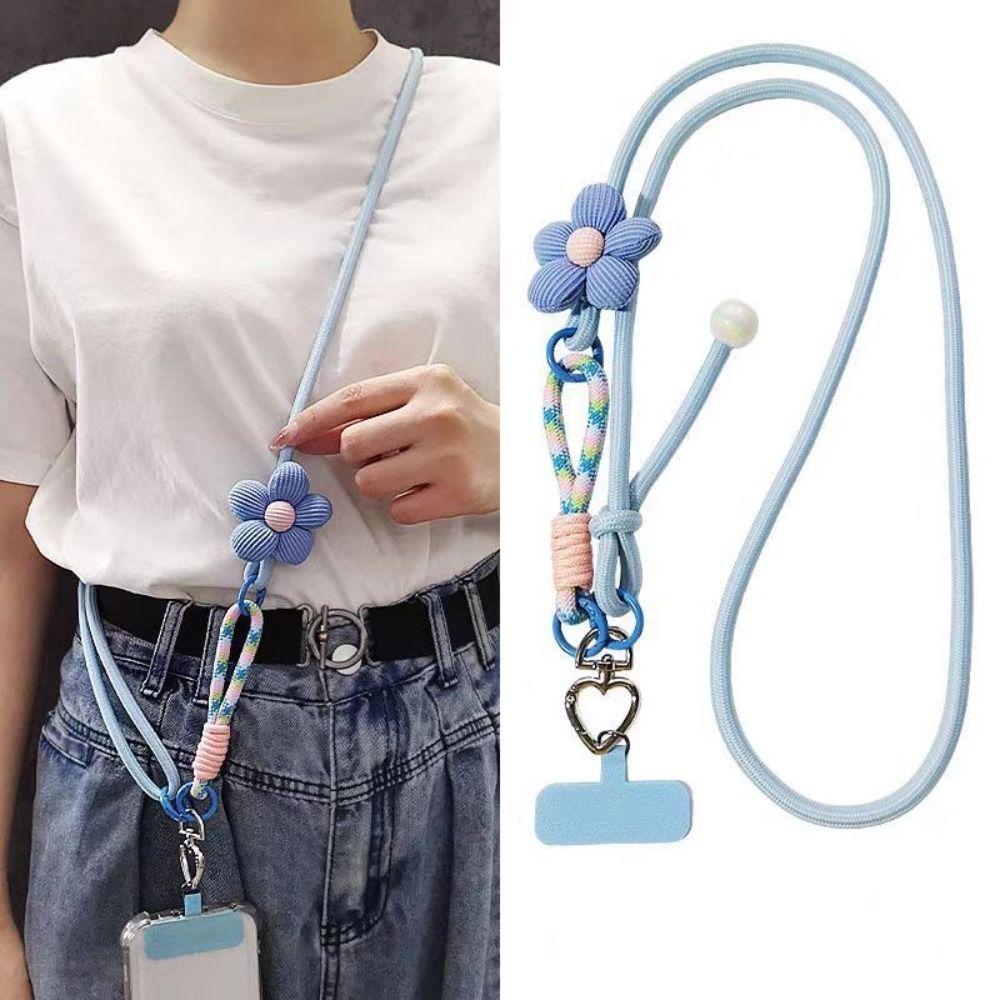 Adjustable Mobile Phone Lanyard Multi-functional Mobile Phone Neck Strap Daily Carry